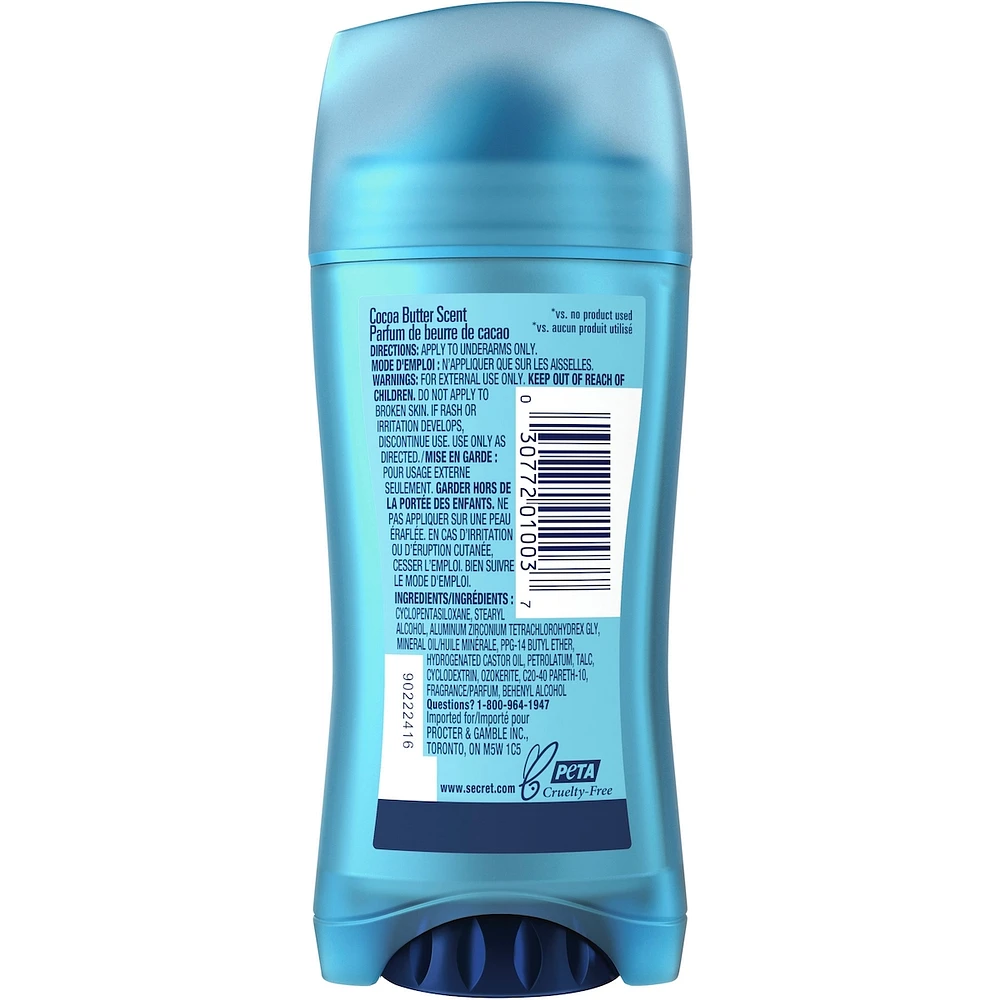 Secret Fresh Invisible Solid Cocoa Butter 73g