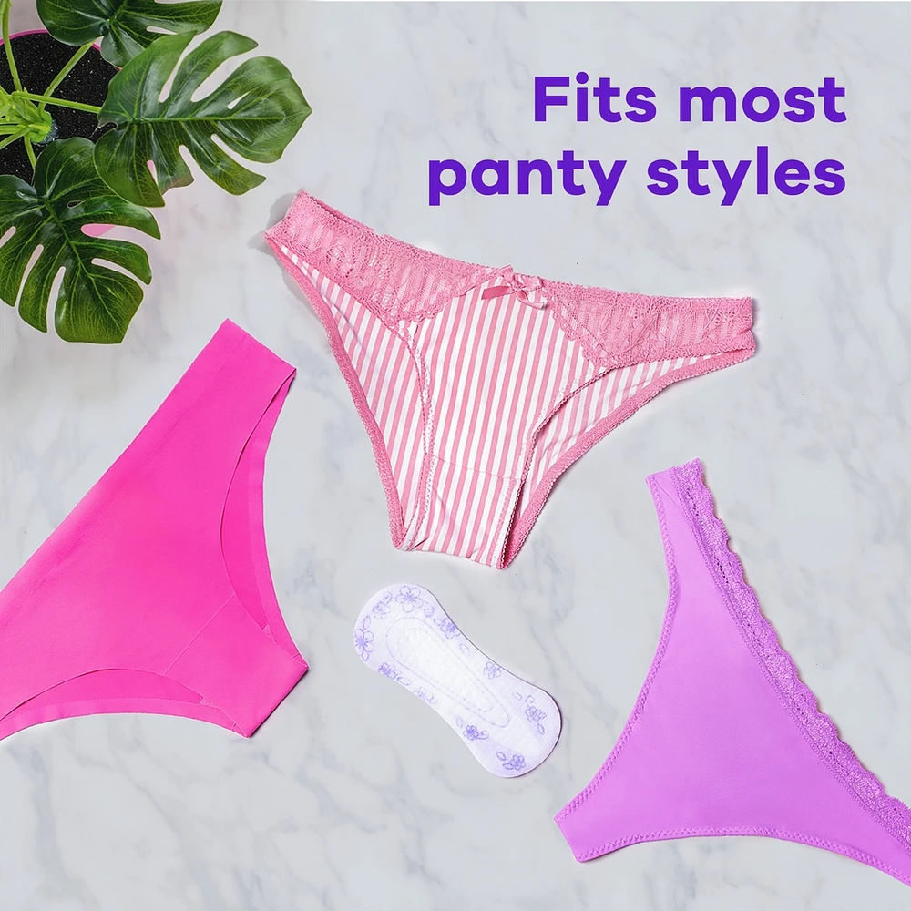 Radiant Daily Multistyle Liners Regular, Unscented, Up to 100% Odor-free