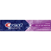 Crest 3D White Advanced, Teeth Whitening Toothpaste Radiant Mint, 135 ml