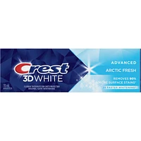 Crest 3D White Advanced, Teeth Whitening Toothpaste Arctic Fresh