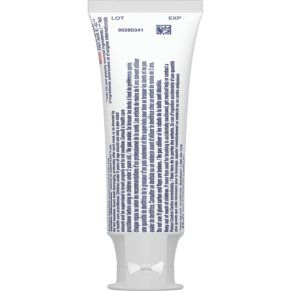 Crest 3D White Advanced, Teeth Whitening Toothpaste Arctic Fresh