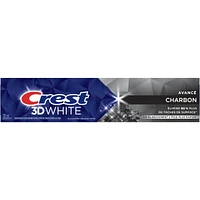 Crest 3D White Advanced, Charcoal Whitening Toothpaste, 135 ml