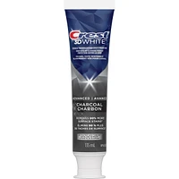 Crest 3D White Advanced, Charcoal Whitening Toothpaste, 135 ml