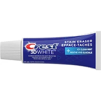 Crest 3D White Stain Eraser Teeth Whitening Toothpaste, Icy Clean Mint, 65 ml