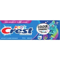 Advanced Kid's Fluoride Toothpaste, Bubblegum Flavor