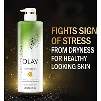 Olay Hydrating Body Wash with Hempseed Oil and Vitamin B3