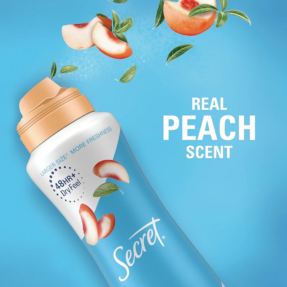 Dry Spray Antiperspirant Deodorant, White Peach and Argan Oil