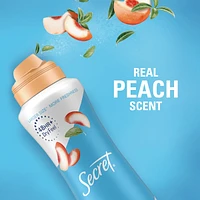 Dry Spray Antiperspirant Deodorant, White Peach and Argan Oil