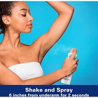 Dry Spray Antiperspirant Deodorant, White Peach and Argan Oil