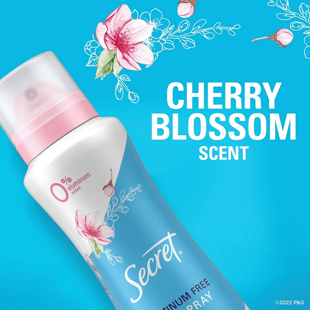 Dry Spray Aluminum Free Deodorant for Women