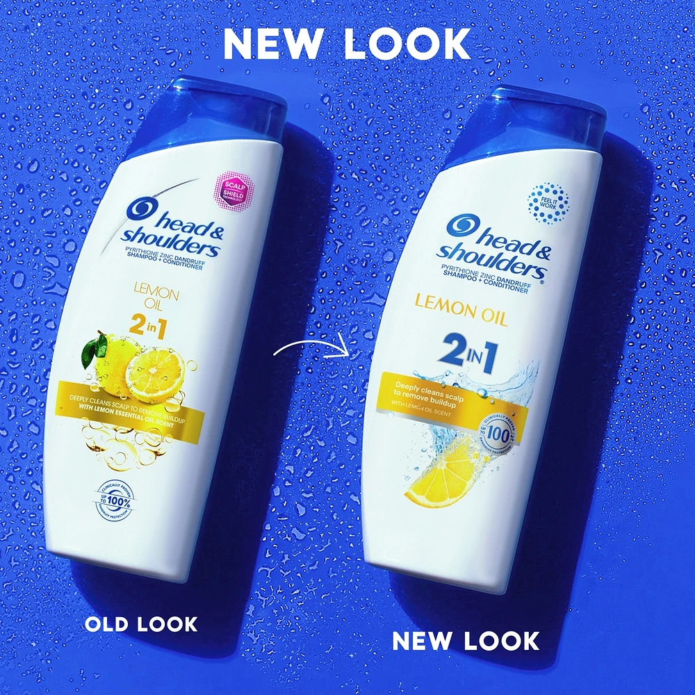 Lemon Essential Oil 2-in-1 Shampoo + Conditioner