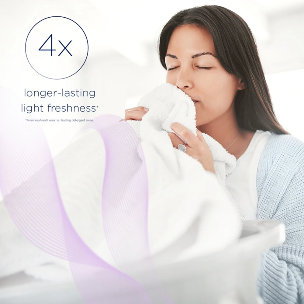Light Laundry Scent Booster Beads for Washer, White Lavender, with No Heavy Perfumes