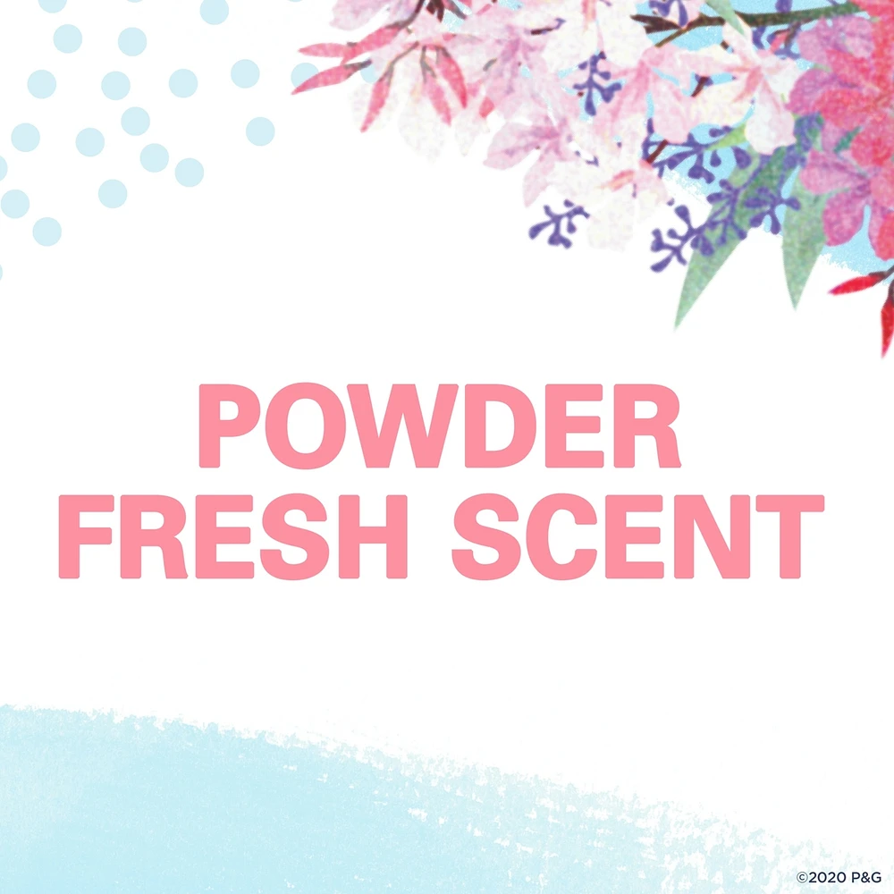 Aerosol Antiperspirant and Deodorant, Powder Fresh