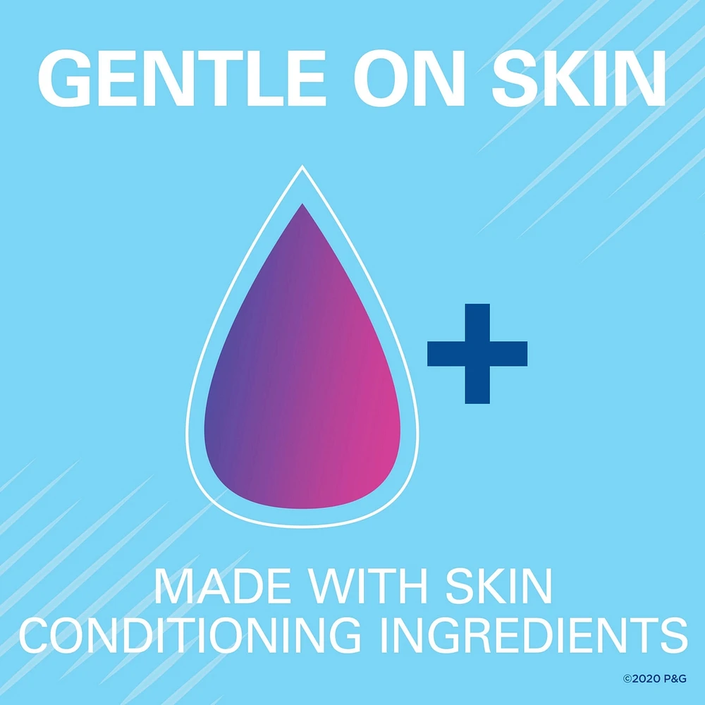 Antisudorifique désodorisant en gel clarté Secret Outlast pour femmes, Fraîcheur après-douche