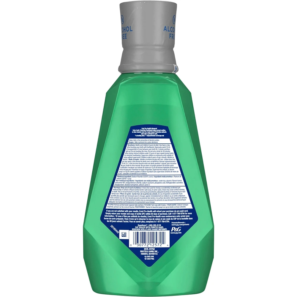 Pro-Health Advanced Maximum Cavity Protection Mouthwash - Mild Mint - 1L
