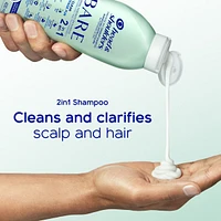 BARE Pure Clean 2in1 Dandruff Shampoo and Conditioner, Anti-Dandruff Treatment