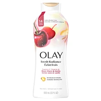 Fresh Radiance Body Wash with Essence of Black Cherry and Vanilla