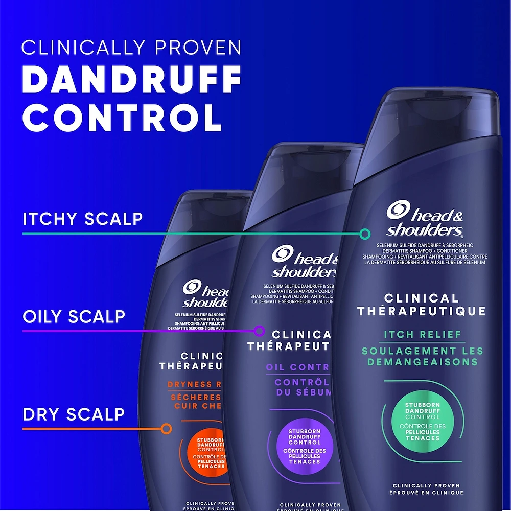 Clinical Dryness Rescue 2in1, for Stubborn Dandruff