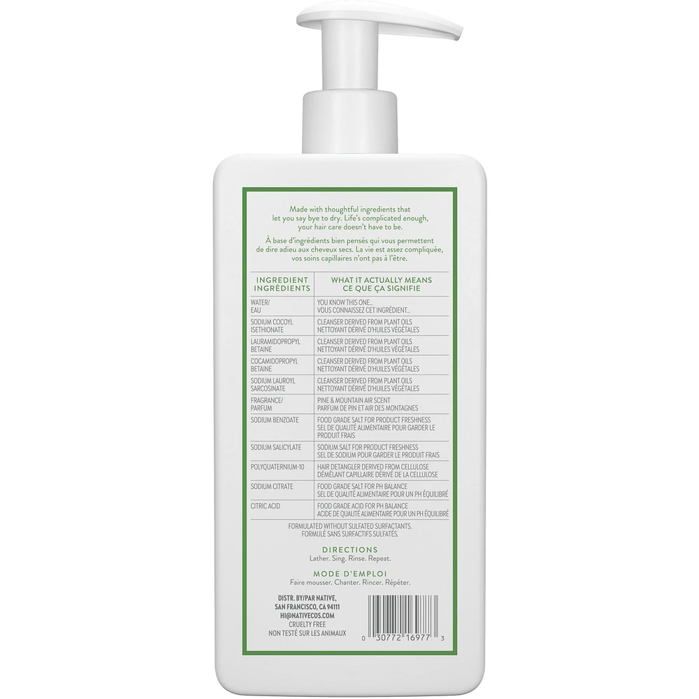 Hair Pine & Mountain Air Moisturizing Shampoo