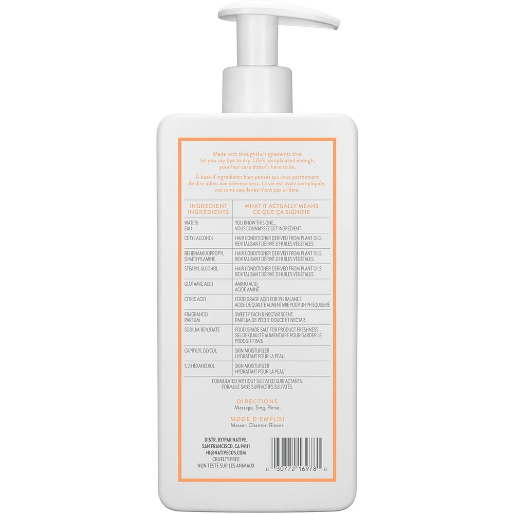 Hair Sweet Peach & Nectar Moisturizing Conditioner
