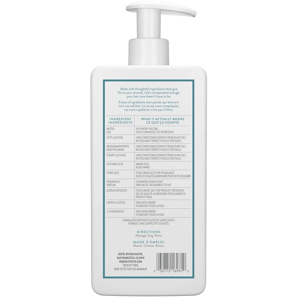 Hair Cashmere & Rain Strenghthening Conditioner