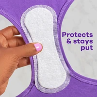Thin No Feel Protection Daily Liners, Regular Absorbency, Unscented,