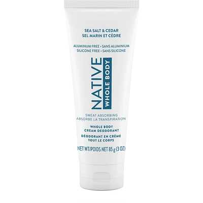 Sea Salt & Cedar Whole Body Deodorant Cream