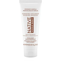 Coconut & Vanilla Whole Body Deodorant Cream