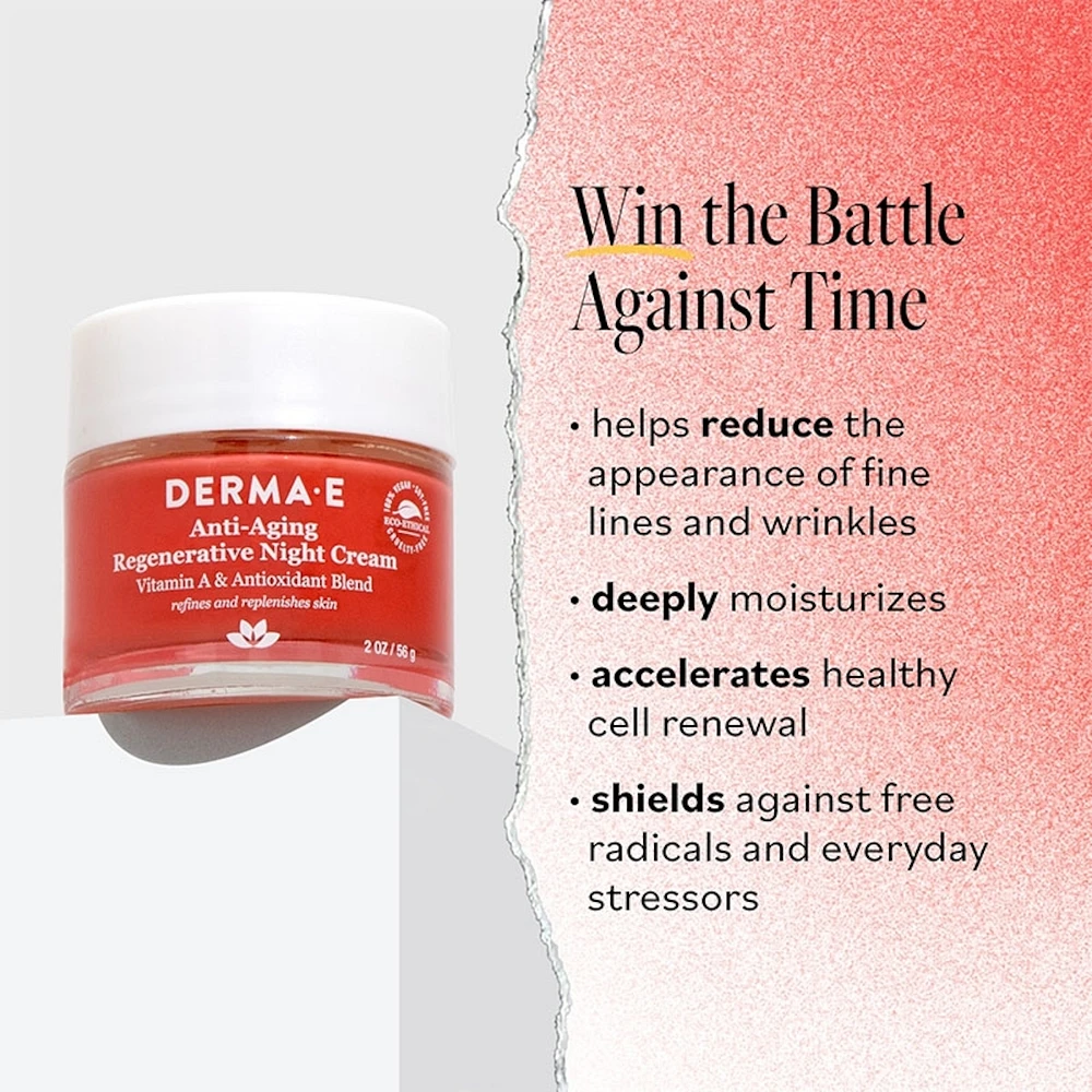 Crème de Nuit Régénératrice Anti-Âge