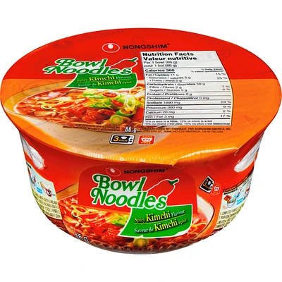 Bowl Noodle, Kimchi