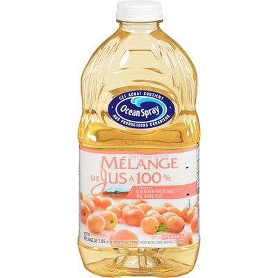 100 % Juice Blend White Cranberry Flavour