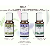 Clarity and Relax Essential Oil Trio