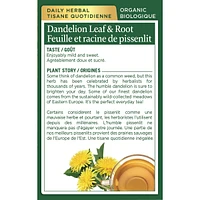 Dandelion Leaf Root Organic Tea