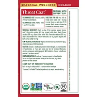 Throat Coat Organic Tea
