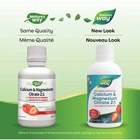 Calcium & Magnesium Citrate 2:1 with Vitamin K2 & Collagen, Strawberry