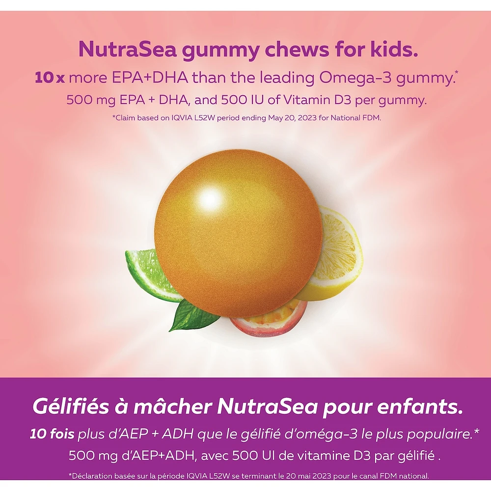 NutraSea Kids Omega-3 Gummy Chews