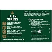 Irish Spring Original Clean Deodorant Bar Soap for Men, 104.7 g