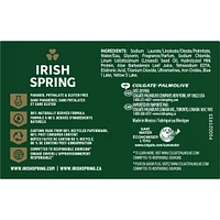 Irish Spring Aloe Mist Pain de Savon Désodorisant pour Hommes, 104.7 g, Emballage de 6