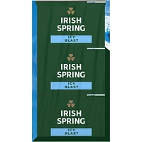 Bar Soap for Men, Icy Blast Deodorant Bar Soap, 3 Pack
