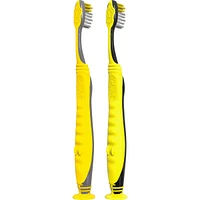 Colgate Kids Extra Soft Toothbrush with Suction Cup, Twin Pack - Batman