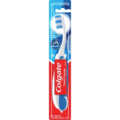 Adult Manual Travel Toothbrush, Soft