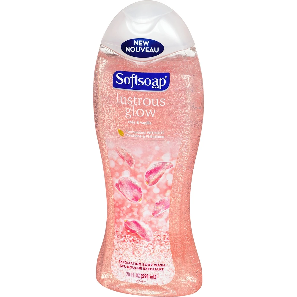 Softsoap Bw Lustrous Glow Rose & Vanilla 591ml