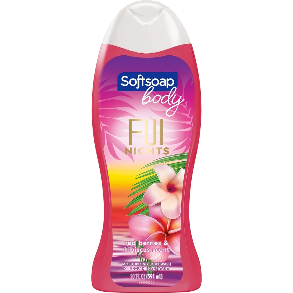 Softsoap Body Fiji Nights Body Wash, Moisturizing Body Wash, 20 Oz