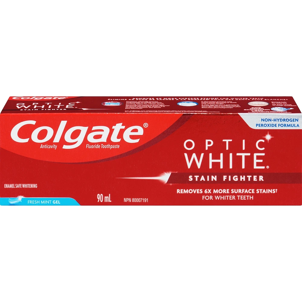 Colgate Optic White Stain Fighter Teeth Whitening Toothpaste
