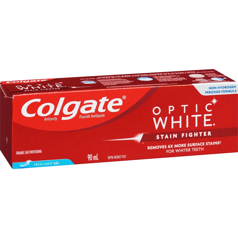 Colgate Optic White Stain Fighter Teeth Whitening Toothpaste