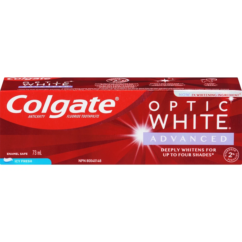 Colgate Optic White Advanced Teeth Whitening Toothpaste