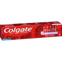Colgate Optic White Advanced Teeth Whitening Toothpaste, Icy Fresh  133 mL