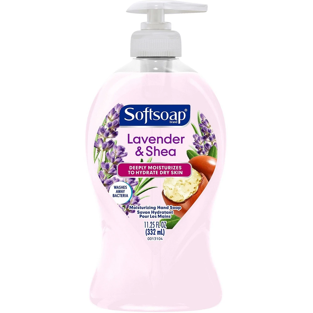 Softsoap Deeply Moisturizing Liquid Hand Soap, Lavender & Shea Butter - 332 ML