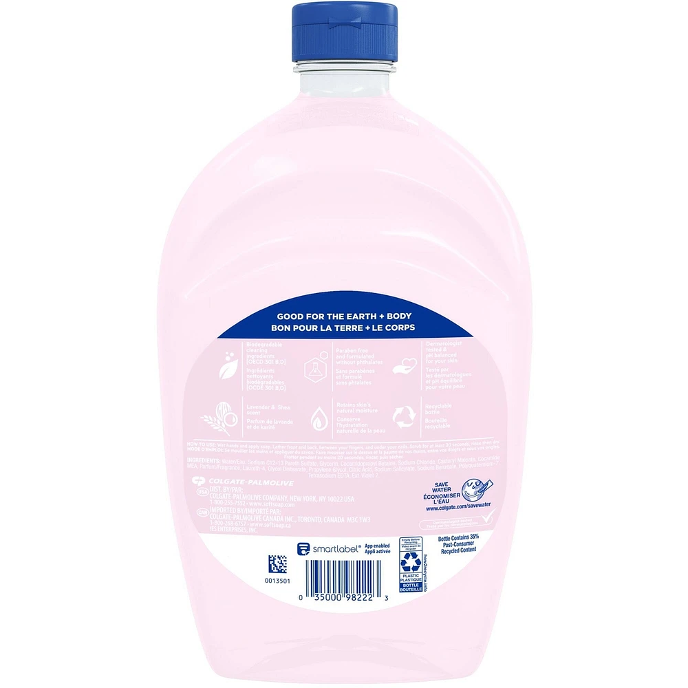 Softsoap Deeply Moisturizing Liquid Hand Soap Refill, Lavender & Shea Butter -  1.47 L