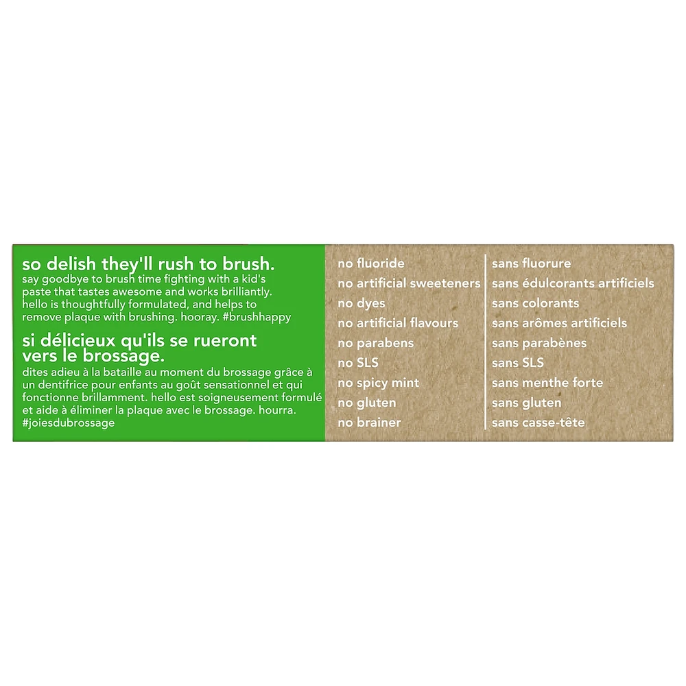 Fresh Watermelon Fluoride Free Kids Toothpaste
